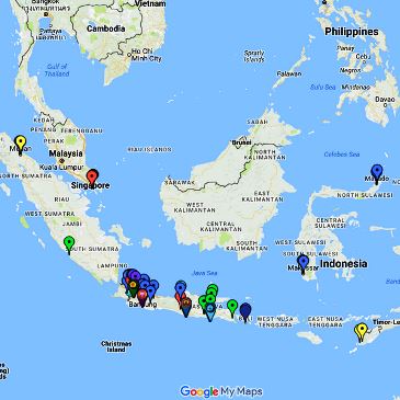 Peta Lokasi Kampus Program Perkuliahan Non Reguler Nomor